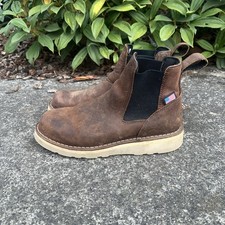 8.5M Danner 15482 Women's 5" Bull Run Chelsea Slip-On Soft Toe Boot Made in USA