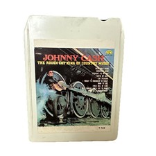 Johnny Cash The Rough Cut King of Country Music 8 Track Cartridge, Needs Foam