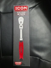 Icon R2FG 3/8 Ratchet  Wrench Flex Head 90 Tooth comfort grip