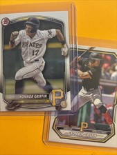 (2) KONNOR GRIFFIN Bowman Prospects (1) 2025 #BP-86 (1) 2026 #BP-92 Pittsburgh P