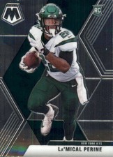 2020 Panini Mosaic Football Card #235 La'Mical Perine RC