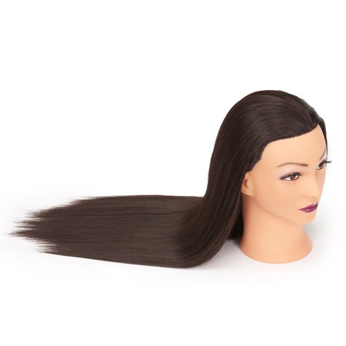 Mannequin Head 26"-28" Synthetic Fiber Training Head Braiding Head Hair Styli... - Picture 5 of 7