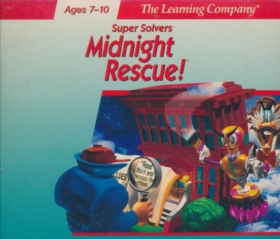 Super Solvers: Midnight Rescue! PC MAC CD learn to read words vocabulary skills!