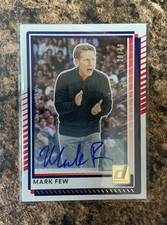 Mark Few Auto /49 2025 Panini Donruss 
