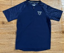 Under Armour Protect This House Loose Blue Side Zip Pullover Boys Size Youth M