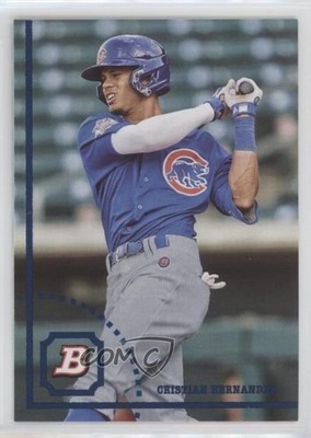 2022 Bowman Heritage Prospects Image Swap Variation Cristian Hernandez 0y9e