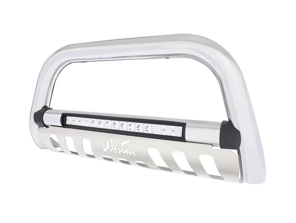 Westin Ultimate Chrome LED Bull Bar Fits 2019-2024 Ram 1500 No Rebel/TRX - Imagem 2 de 2
