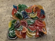 Assorted Fruit Slices Nostalgic Jelly Slice Candy 2 Pounds FREE SHIPPING