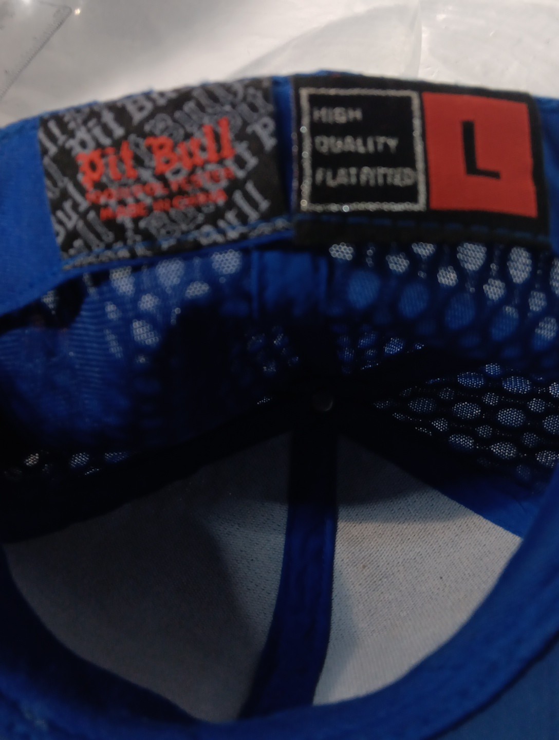 Pit Pull High Quality Flat Fitted  Hat Size L - image 4