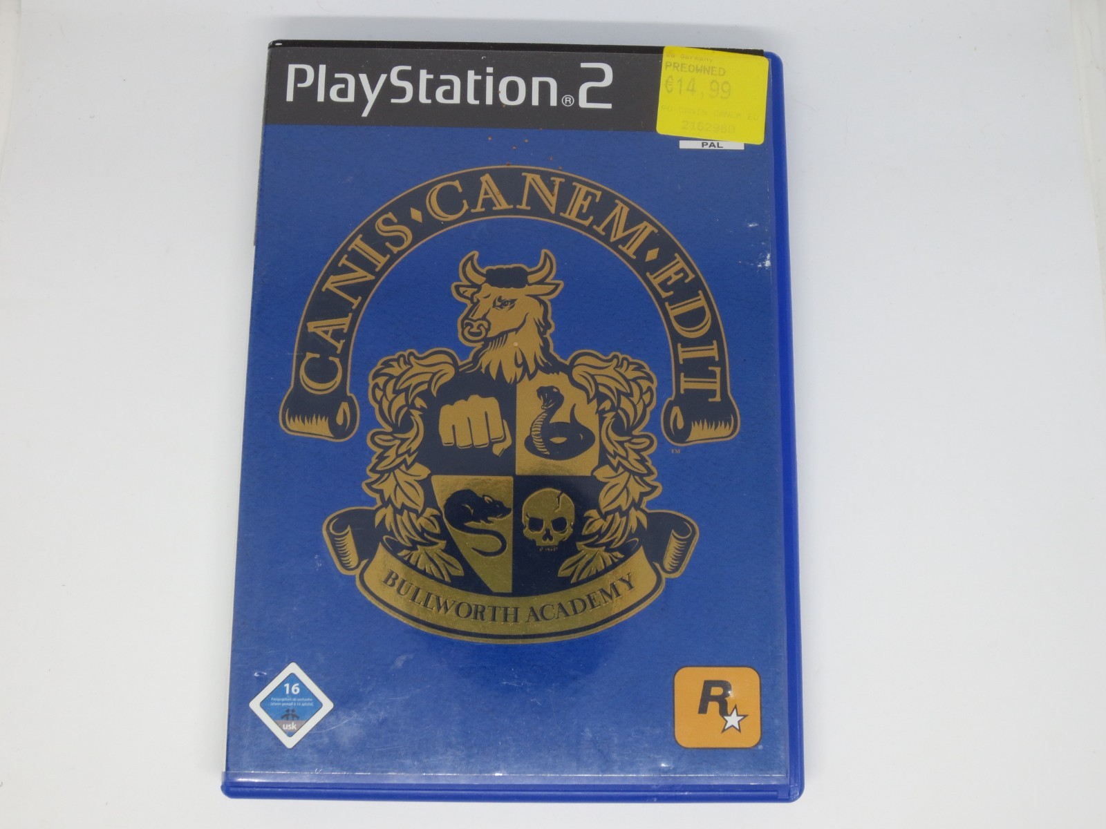 Bully Canis Canem Edit PlayStation 2 PS2 Black Label Game - FREE US SHIPPING!