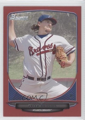 2013 Bowman Draft Picks Red 5/5 Tyler Brosius #BDPP101 1b0