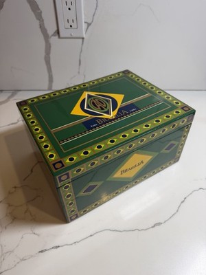 CAO Brazilia Cigar Humidor Very Rare Hand Painted Version