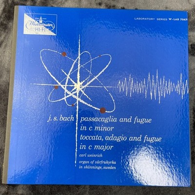 Bach Passacaglia And Fugue In C Minor / Toccata, Adagio And Fugue In C Major EX
