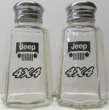 A Set of Jeep 4x4 Salt & Pepper Shakers