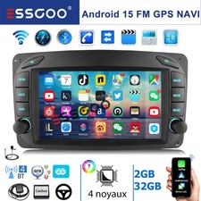 Carplay Android 15 Autoradio F&uuml;r Mercedes Benz C-Klasse W203 W209 W208 GPS Navi