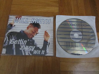 WILL SMITH Gettin Jiggx Wit It 1998 EUROPEAN 4 versions CD single