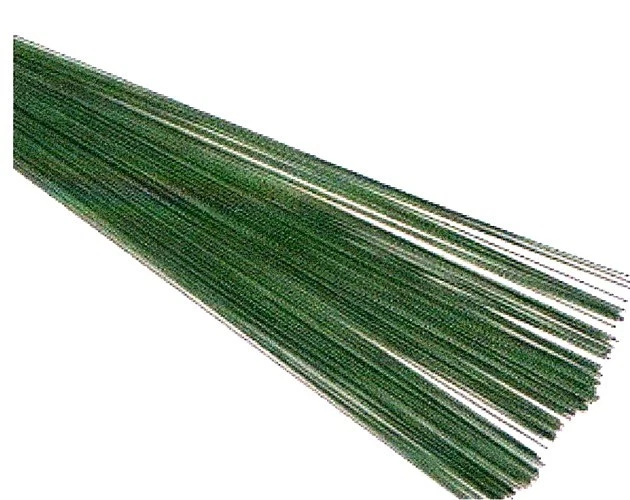 FLORIST, FLORAL GRÜN STUMMELDRAHT 0,7 mm 22 swg x 7,00" 60 grms ca. 100+ - Bild 1 von 1