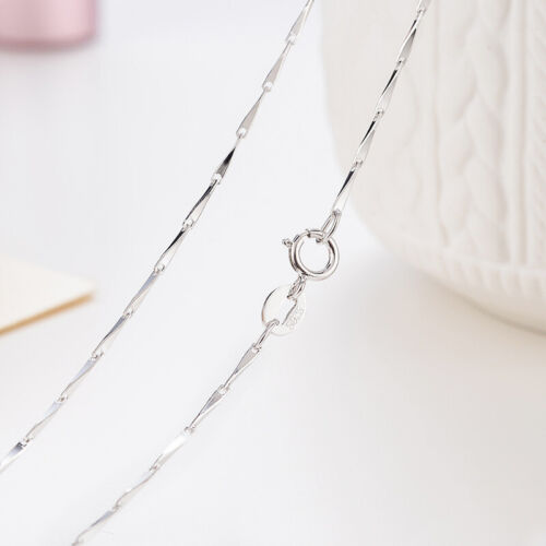 Wholesale Real 925 Sterling Silver Necklace Chains For Pendants Jewelry 16"-24" - Picture 13 of 14
