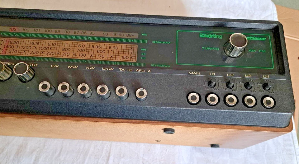 Körting Noblesse Radio Transistorradio Vintage Funktioniert einwandfrei - Bild 4 von 4