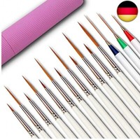 15 StüCk Detail Feine Pinsel Set Malen Nach Zahlen KüNstler Malpinsel |Sehr Fein