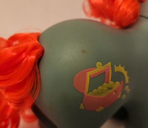 Vintage 1987 My Little Pony G1 Big Brother Barnacle Pirate Treasure RARE m - Picture 3 of 5