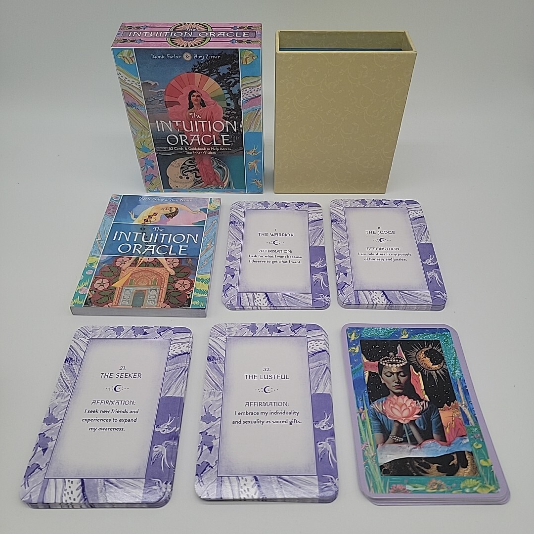The Intuition Oracle 52 Card Deck and Guidebook Inner Wisdom