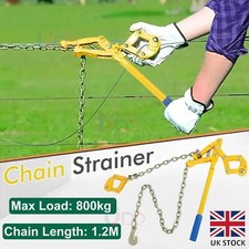 1.2M Chain Strainer Monkey Cattle Wire Fence Tensioner Pull Puller Stretcher