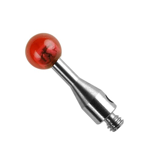 CMM Touch Probe M2*D4.0*L10mm 4mm Ruby Ball Stainless Steel Stem for A-5000-4154 - Zdjęcie 2 z 3