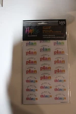 Me & My Big Ideas Happy Planner Sticker Sheets 5 Different Designs 105PC Crafts