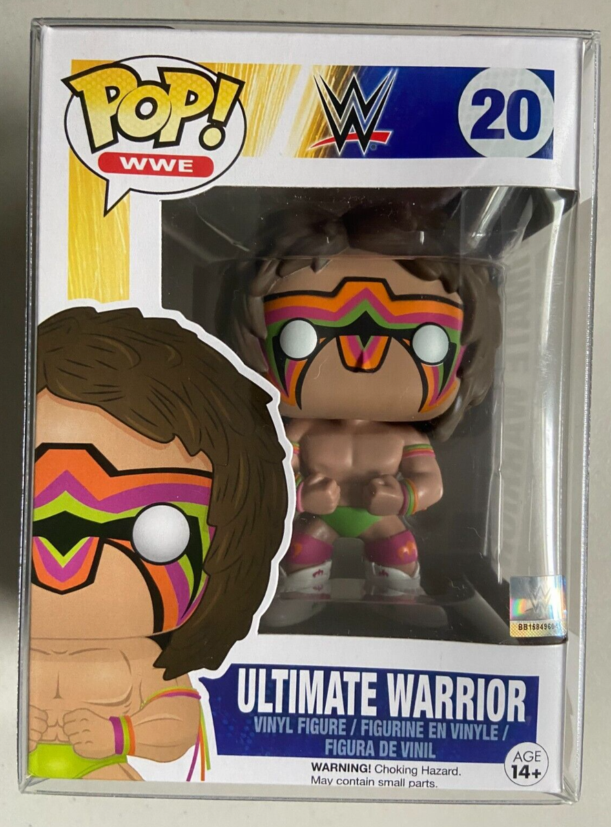 Funko Pop WWE The Ultimate Warrior #20 WWF Wrestling Retired