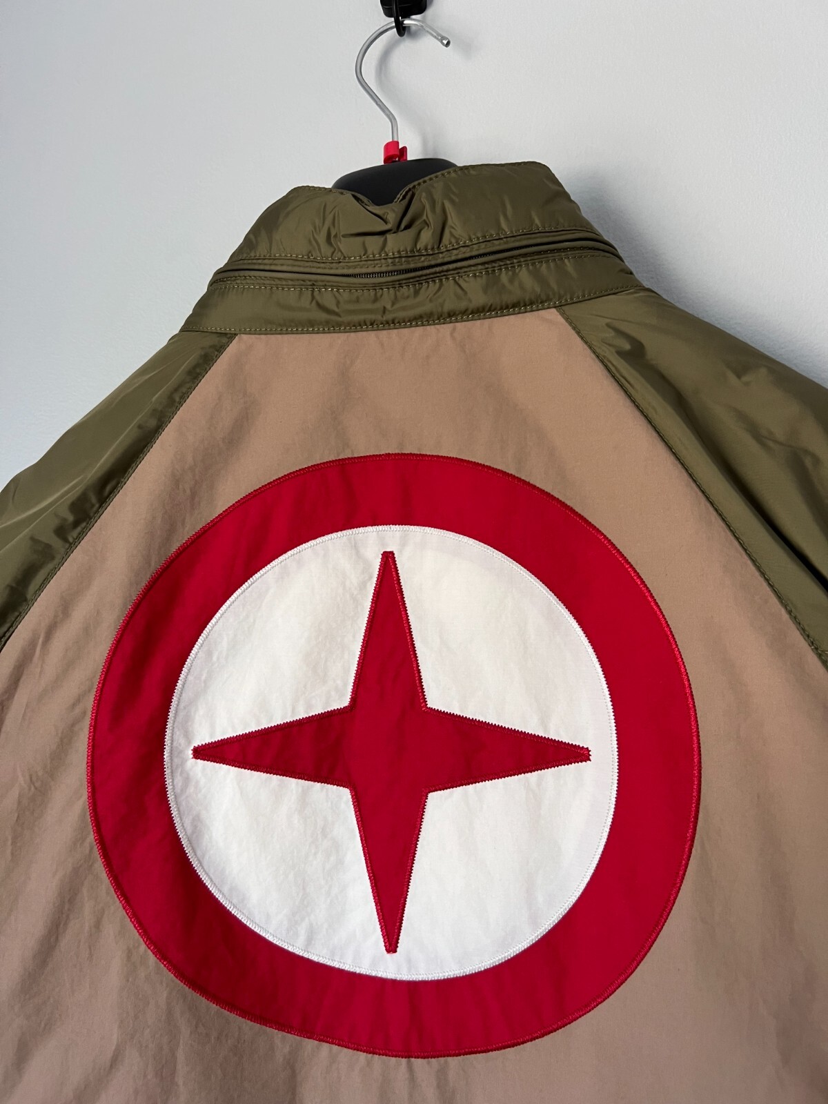 Supreme x Stone Island Reversible Down Puffer Jacket - Size Large - Olive - New image 7