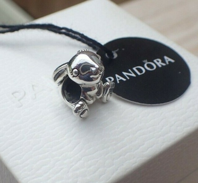 Authentic PANDORA Charm Nini The Rabbit Bead Sterling Silver 798763c00 ...