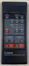 Tested Works OEM Canon WL-E80 Wireless Controller Camera Remote Control Only