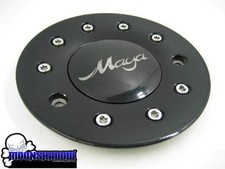1 Used Maya Custom Wheels Ex2 Dtr Gloss Black Wheel Rim Center Cap 5-78 Vip 1 Used Maya Custom Wheels Ex2 Dtr Gloss Black Wheel Rim Center Cap 5-78 Vip