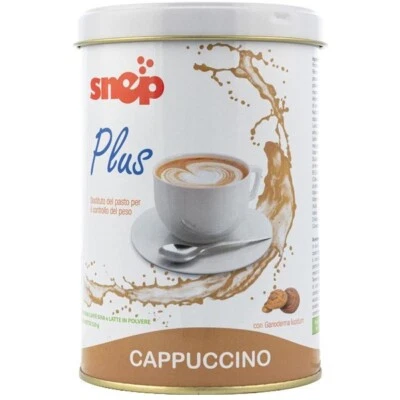 SNEP VEGAN PLUS CAPPUCCINO WITH GANODERMA 520 g Weight Loss Italy Genuine