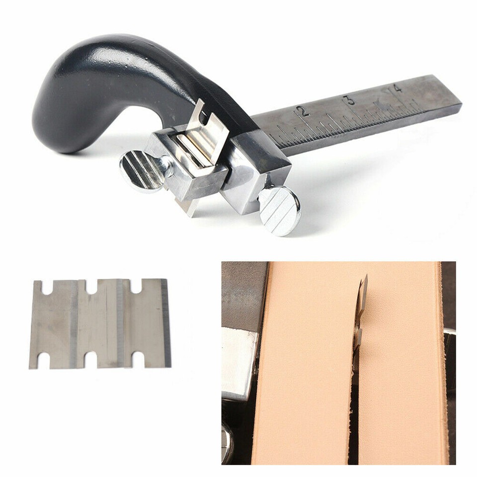 Professional Leather Draw Gauge Tool Strap Cutter Hand Craft Belt