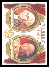 2022 TOPPS ALLEN & GINTER FAMOUS RIVALS #FR9 WASHINGTON & KING GEORGE