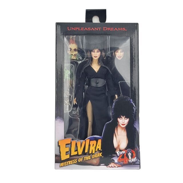 NECA Elvira Mistress of the Dark Clothed 8 inch Action