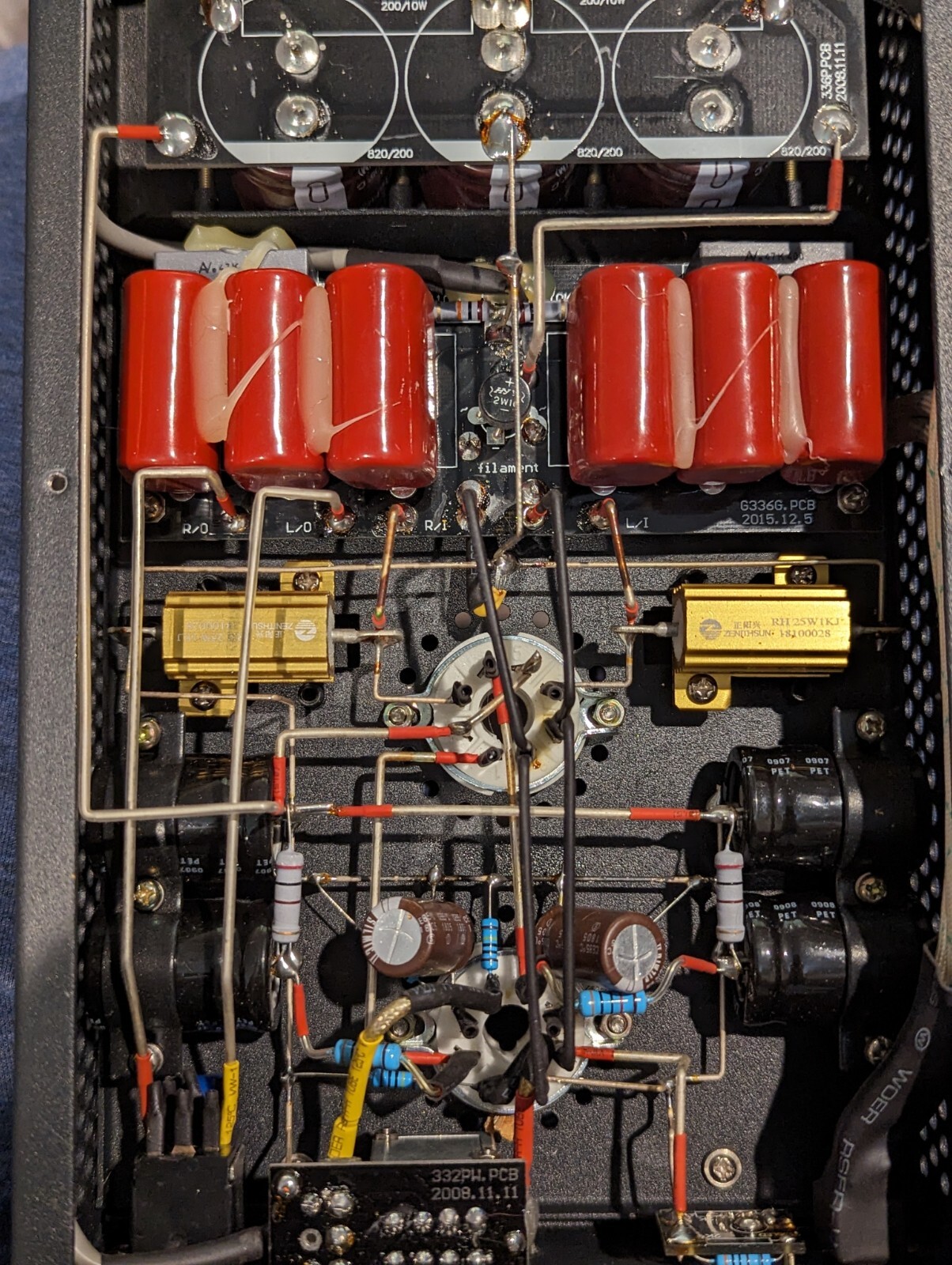 DarkVoice 336SE Headphone Tube OTL Amp + (9) Tubes (Roller Kit) + Hum