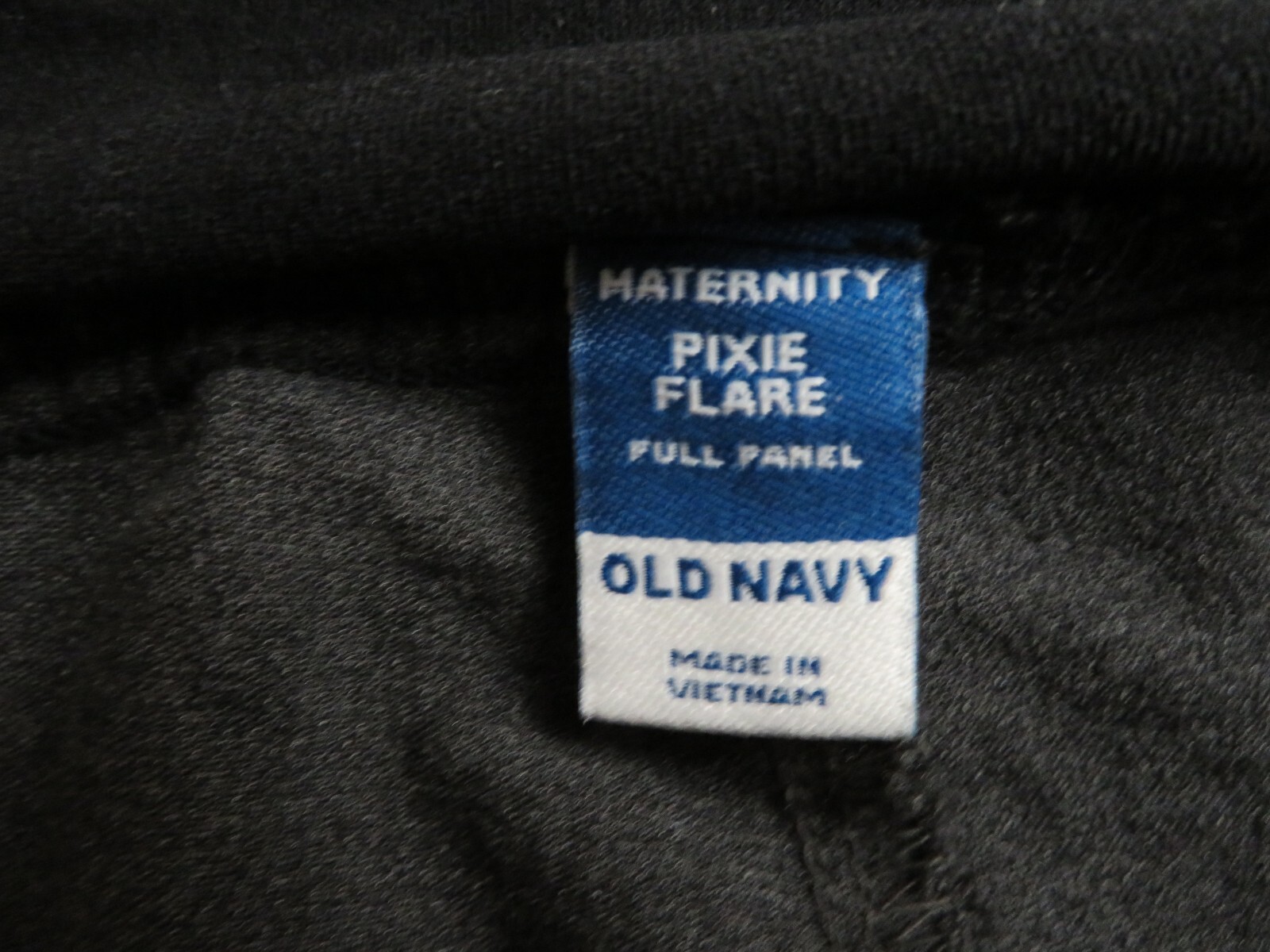 Old Navy Pixie Flare maternity pants, gray, size … - image 3
