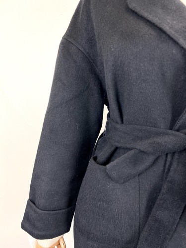 New Women’s Handmade 100% Wool Coat Size S/M Chest 47 in - Picture 9 of 14