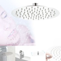 Duschkopf Rund 30Cm Edelstahl Kopfbrause Regendusche Rainshower Brausekopf