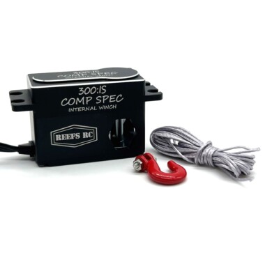 Reefs RC 300 IS Comp Spec Internal Servo Winch for RC Crawlers Reefs123
