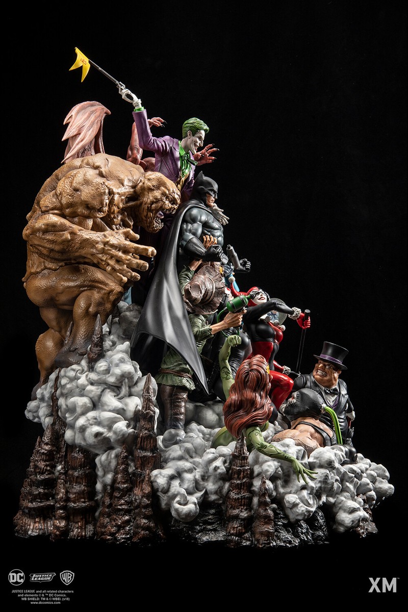 ミッション　スムマ　スーペリアセット XM Studios Batman Sanity Colored Version David Finch Diorama
