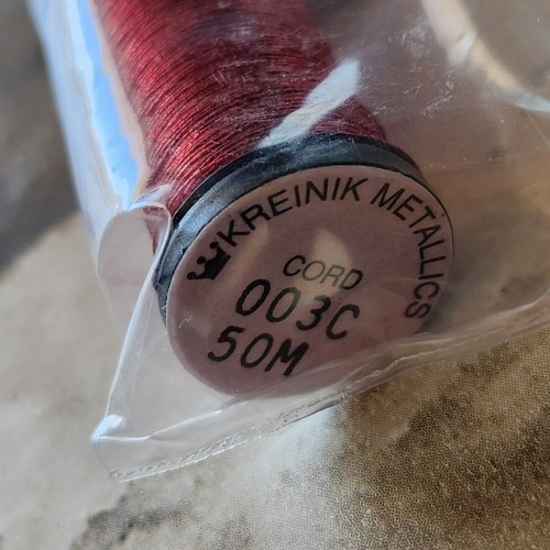 Kreinik Cord Metallic Thread YOU CHOOSE YOUR COLORS 50 meters - Picture 6 of 9