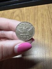 MONETA REGNO D' ITALIA VITTORIO EMANUELE III 5 CENT IMPERO 1942 XX AJ