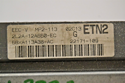 2L2A12A650EC Ford Explorer Sport 2002 Engine Control Unit ECU