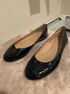 nine west patent leather flats