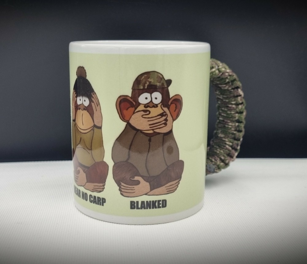The Best Carp Fishing Mug Three Unwise Monkeys See No Carp Hear No Carp Blanked The Best Carp Fishing Mug Three Unwise Monkeys See No Carp Hear No Carp Blanked