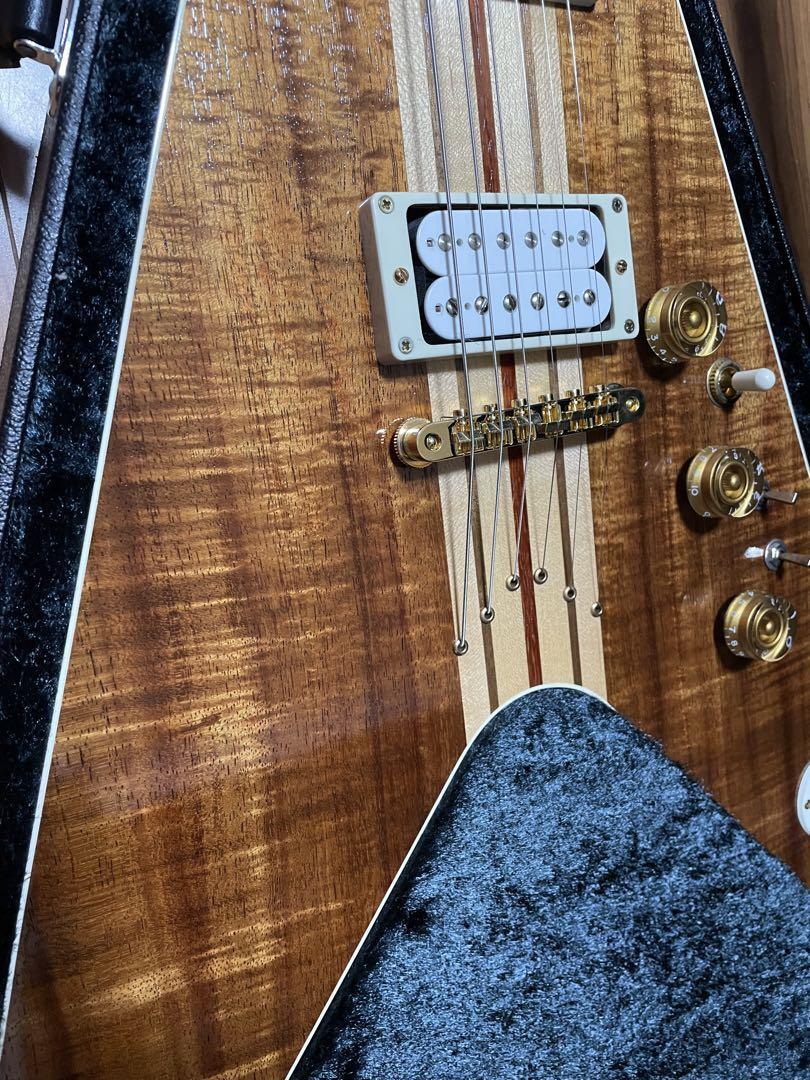 ESP Custom Made Flying V Jacaranda Fingerboard Electric